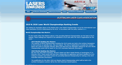 Desktop Screenshot of lasersdownunder.com